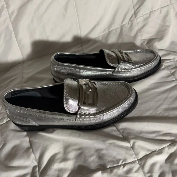 Fendi Metallic Silver Men display picture 3
